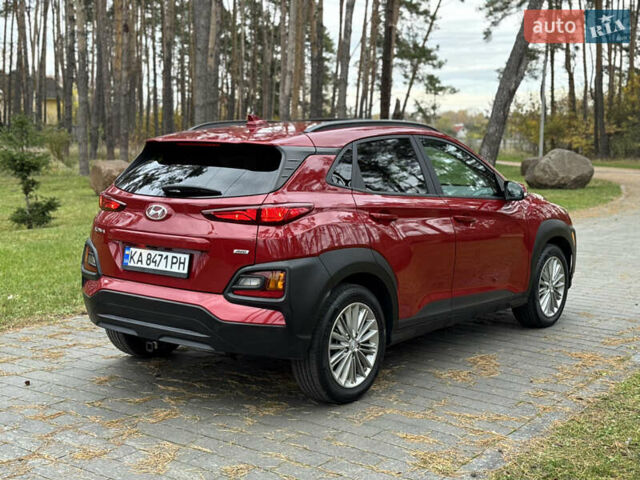 Красный Хендай Kona, объемом двигателя 2 л и пробегом 106 тыс. км за 14300 $, фото 9 на Automoto.ua