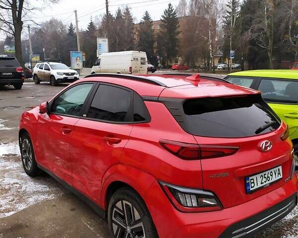Красный Хендай Kona, объемом двигателя 0 л и пробегом 91 тыс. км за 21300 $, фото 23 на Automoto.ua