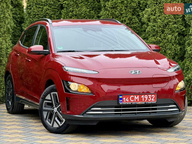 Красный Хендай Kona, объемом двигателя 0 л и пробегом 42 тыс. км за 17300 $, фото 1 на Automoto.ua