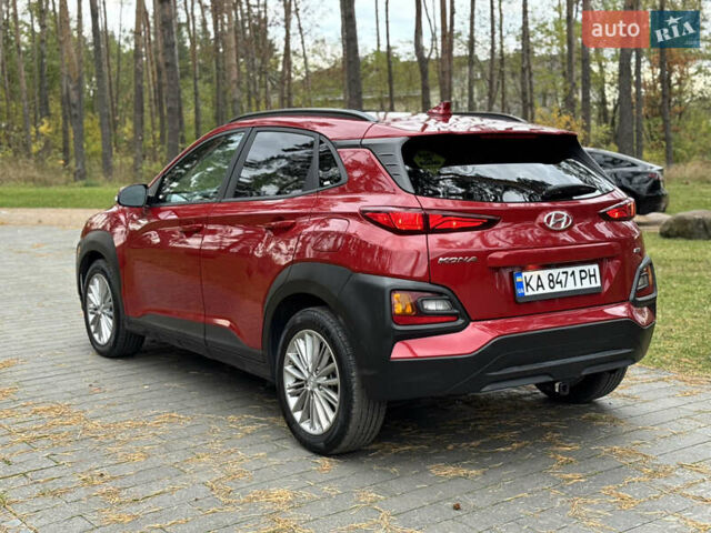Красный Хендай Kona, объемом двигателя 2 л и пробегом 106 тыс. км за 14300 $, фото 8 на Automoto.ua