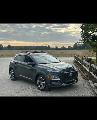 Серый Хендай Kona, объемом двигателя 1.59 л и пробегом 70 тыс. км за 18700 $, фото 12 на Automoto.ua