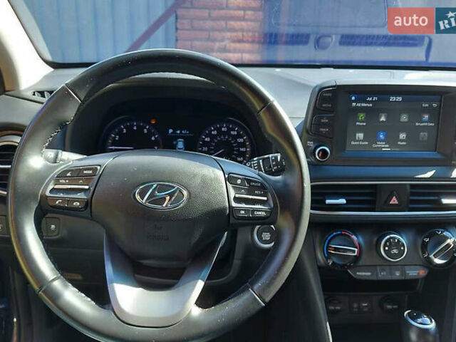 Сірий Хендай Kona, об'ємом двигуна 2 л та пробігом 79 тис. км за 13300 $, фото 15 на Automoto.ua