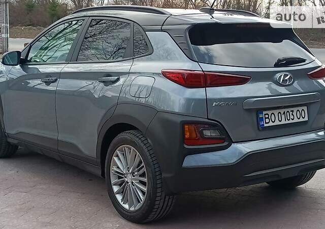 Серый Хендай Kona, объемом двигателя 2 л и пробегом 42 тыс. км за 16850 $, фото 8 на Automoto.ua