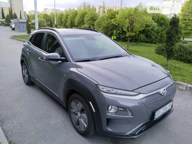 Сірий Хендай Kona, об'ємом двигуна 0 л та пробігом 70 тис. км за 21600 $, фото 8 на Automoto.ua