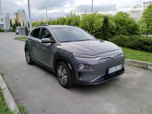 Сірий Хендай Kona, об'ємом двигуна 0 л та пробігом 70 тис. км за 21600 $, фото 28 на Automoto.ua