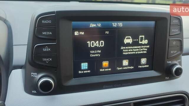 Сірий Хендай Kona, об'ємом двигуна 2 л та пробігом 61 тис. км за 14600 $, фото 24 на Automoto.ua