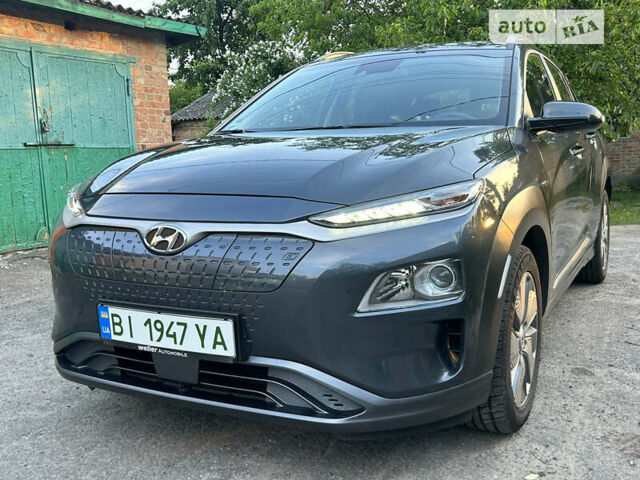 Сірий Хендай Kona, об'ємом двигуна 0 л та пробігом 36 тис. км за 16850 $, фото 1 на Automoto.ua