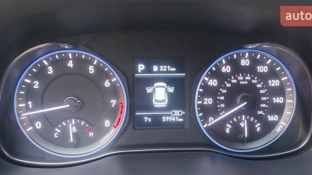 Сірий Хендай Kona, об'ємом двигуна 2 л та пробігом 61 тис. км за 14600 $, фото 23 на Automoto.ua