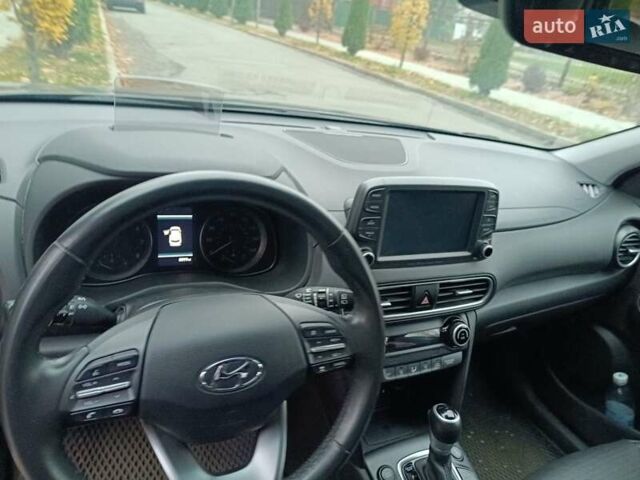 Сірий Хендай Kona, об'ємом двигуна 1.6 л та пробігом 12 тис. км за 21500 $, фото 22 на Automoto.ua