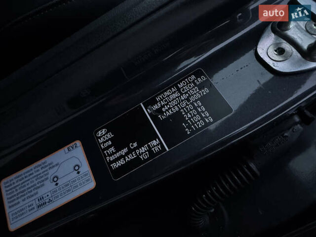 Серый Хендай Kona, объемом двигателя 0 л и пробегом 98 тыс. км за 18300 $, фото 7 на Automoto.ua