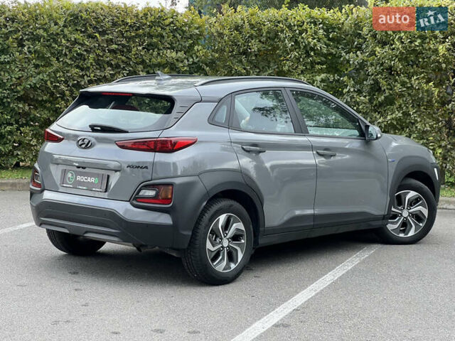 Серый Хендай Kona, объемом двигателя 1.6 л и пробегом 54 тыс. км за 20950 $, фото 20 на Automoto.ua
