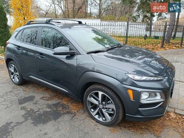 Сірий Хендай Kona, об'ємом двигуна 1.6 л та пробігом 12 тис. км за 21500 $, фото 29 на Automoto.ua
