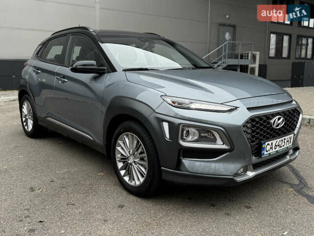 Сірий Хендай Kona, об'ємом двигуна 1.6 л та пробігом 32 тис. км за 18999 $, фото 4 на Automoto.ua