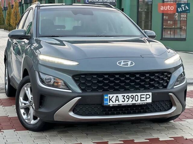 Сірий Хендай Kona, об'ємом двигуна 1.6 л та пробігом 53 тис. км за 18900 $, фото 1 на Automoto.ua