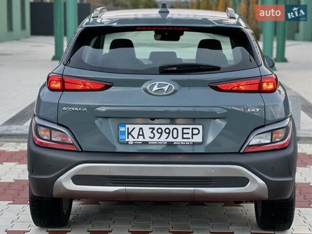 Сірий Хендай Kona, об'ємом двигуна 1.6 л та пробігом 53 тис. км за 18900 $, фото 13 на Automoto.ua
