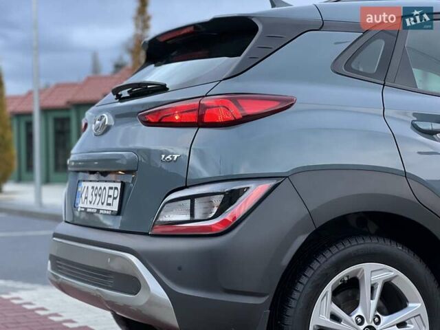 Сірий Хендай Kona, об'ємом двигуна 1.6 л та пробігом 53 тис. км за 18900 $, фото 22 на Automoto.ua