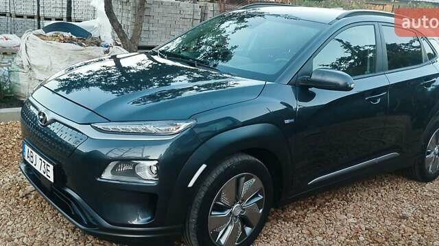 Серый Хендай Kona, объемом двигателя 0 л и пробегом 7 тыс. км за 18600 $, фото 13 на Automoto.ua