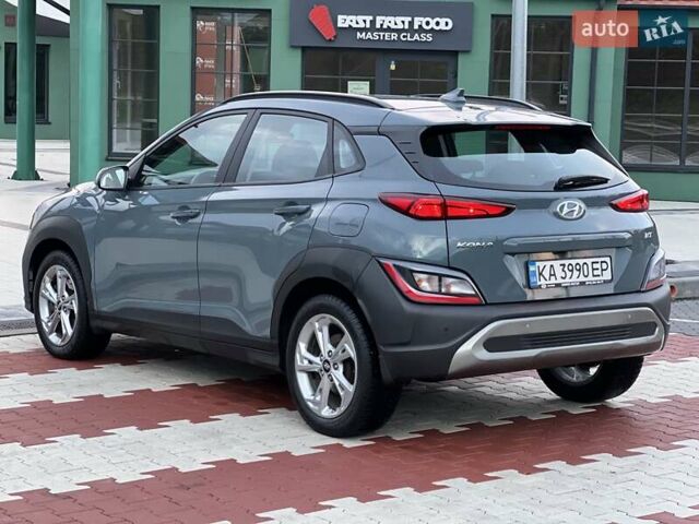 Сірий Хендай Kona, об'ємом двигуна 1.6 л та пробігом 53 тис. км за 18900 $, фото 15 на Automoto.ua