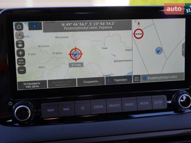 Сірий Хендай Kona, об'ємом двигуна 1.6 л та пробігом 17 тис. км за 25500 $, фото 9 на Automoto.ua