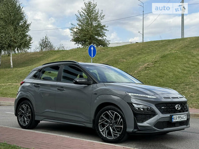 Сірий Хендай Kona, об'ємом двигуна 1.6 л та пробігом 45 тис. км за 23999 $, фото 39 на Automoto.ua