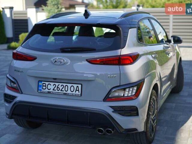 Сірий Хендай Kona, об'ємом двигуна 1.6 л та пробігом 17 тис. км за 25500 $, фото 6 на Automoto.ua
