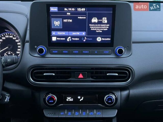 Сірий Хендай Kona, об'ємом двигуна 1.6 л та пробігом 53 тис. км за 18900 $, фото 46 на Automoto.ua