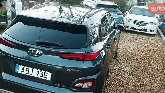Серый Хендай Kona, объемом двигателя 0 л и пробегом 7 тыс. км за 18600 $, фото 14 на Automoto.ua
