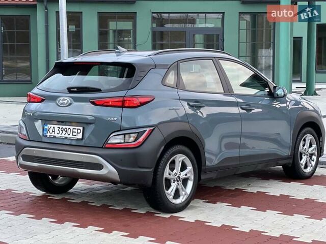 Сірий Хендай Kona, об'ємом двигуна 1.6 л та пробігом 53 тис. км за 18900 $, фото 16 на Automoto.ua