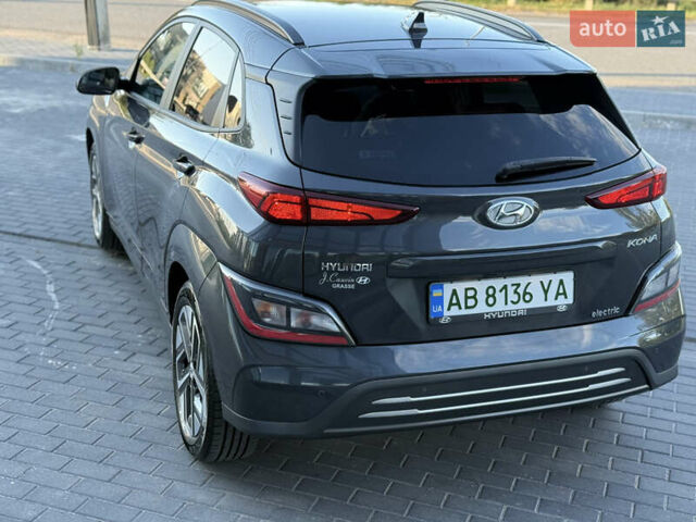 Серый Хендай Kona, объемом двигателя 0 л и пробегом 43 тыс. км за 16900 $, фото 13 на Automoto.ua