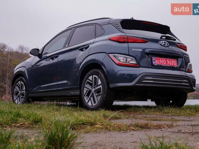 Серый Хендай Kona, объемом двигателя 0 л и пробегом 47 тыс. км за 17950 $, фото 15 на Automoto.ua