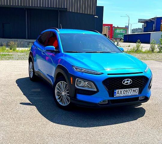 Синій Хендай Kona, об'ємом двигуна 2 л та пробігом 35 тис. км за 18890 $, фото 7 на Automoto.ua