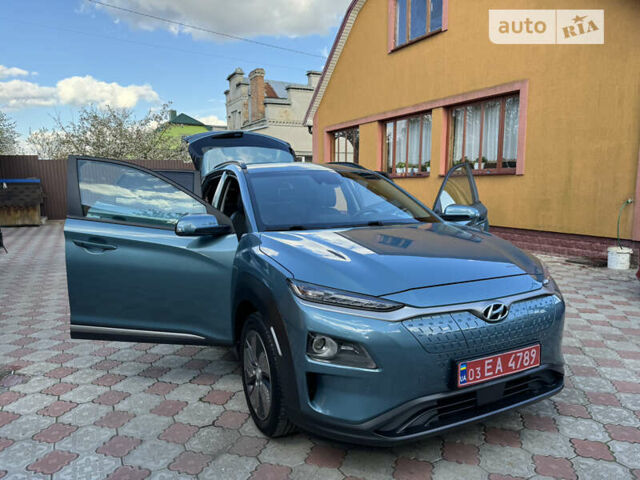 Синий Хендай Kona, объемом двигателя 0 л и пробегом 48 тыс. км за 17900 $, фото 32 на Automoto.ua