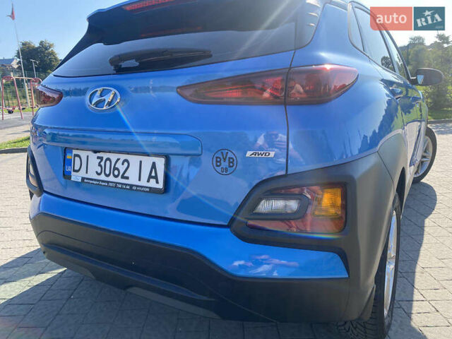 Синій Хендай Kona, об'ємом двигуна 2 л та пробігом 48 тис. км за 14800 $, фото 12 на Automoto.ua