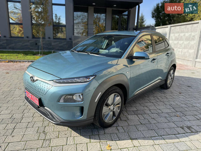 Синий Хендай Kona, объемом двигателя 0 л и пробегом 89 тыс. км за 16999 $, фото 9 на Automoto.ua
