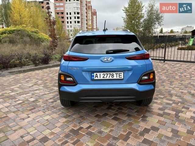 Синий Хендай Kona, объемом двигателя 2 л и пробегом 67 тыс. км за 14400 $, фото 6 на Automoto.ua