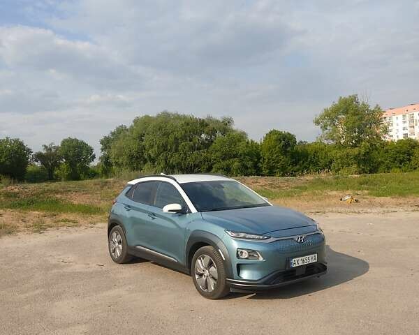 Синий Хендай Kona, объемом двигателя 0 л и пробегом 89 тыс. км за 19500 $, фото 5 на Automoto.ua