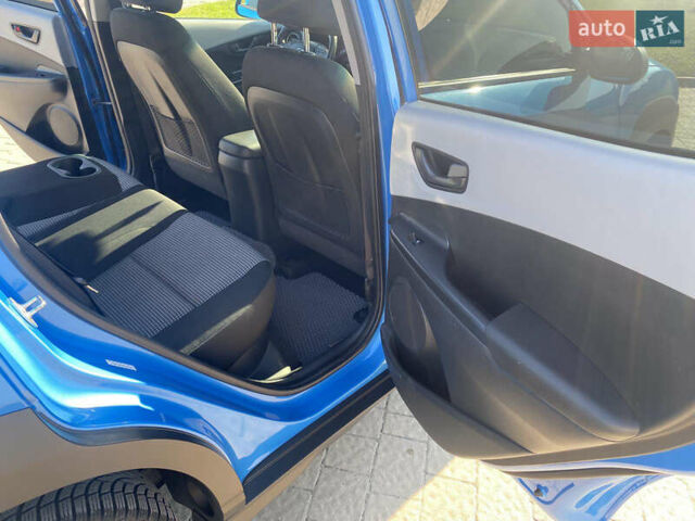 Синій Хендай Kona, об'ємом двигуна 2 л та пробігом 48 тис. км за 14800 $, фото 21 на Automoto.ua