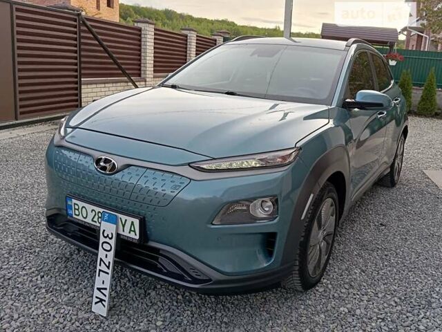 Синий Хендай Kona, объемом двигателя 0 л и пробегом 56 тыс. км за 17650 $, фото 21 на Automoto.ua