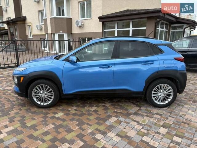 Синий Хендай Kona, объемом двигателя 2 л и пробегом 67 тыс. км за 14400 $, фото 9 на Automoto.ua