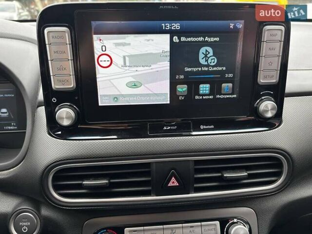 Синий Хендай Kona, объемом двигателя 0 л и пробегом 117 тыс. км за 17490 $, фото 8 на Automoto.ua