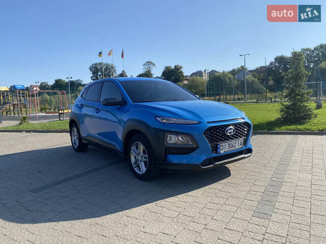 Синій Хендай Kona, об'ємом двигуна 2 л та пробігом 48 тис. км за 14800 $, фото 1 на Automoto.ua
