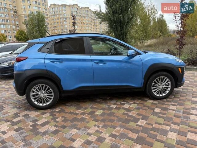 Синий Хендай Kona, объемом двигателя 2 л и пробегом 67 тыс. км за 14400 $, фото 4 на Automoto.ua