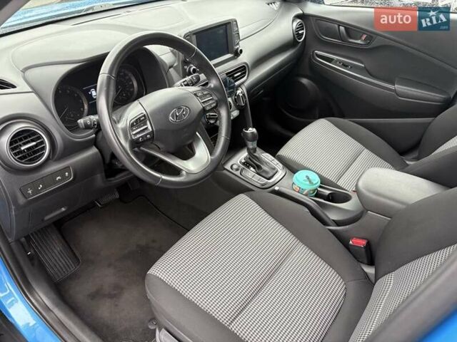 Синий Хендай Kona, объемом двигателя 2 л и пробегом 67 тыс. км за 14400 $, фото 13 на Automoto.ua