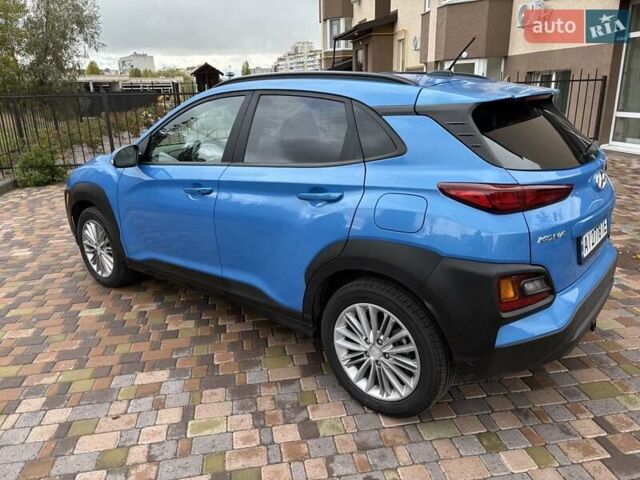 Синий Хендай Kona, объемом двигателя 2 л и пробегом 67 тыс. км за 14400 $, фото 8 на Automoto.ua