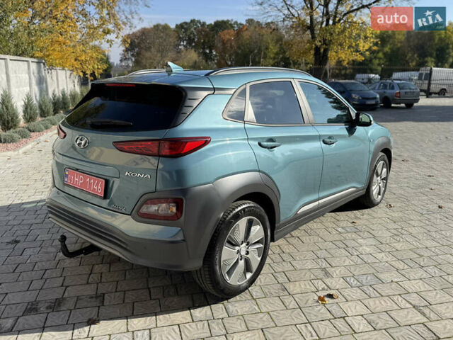 Синий Хендай Kona, объемом двигателя 0 л и пробегом 89 тыс. км за 16999 $, фото 5 на Automoto.ua