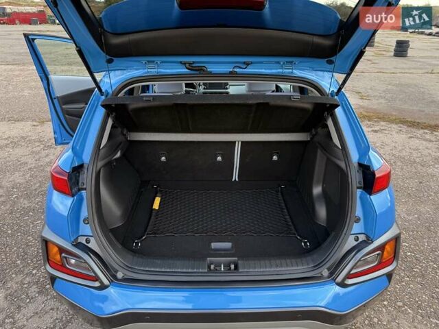 Синий Хендай Kona, объемом двигателя 1.6 л и пробегом 53 тыс. км за 15500 $, фото 25 на Automoto.ua