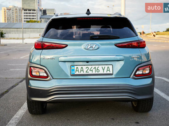 Синий Хендай Kona, объемом двигателя 0 л и пробегом 19 тыс. км за 34500 $, фото 8 на Automoto.ua
