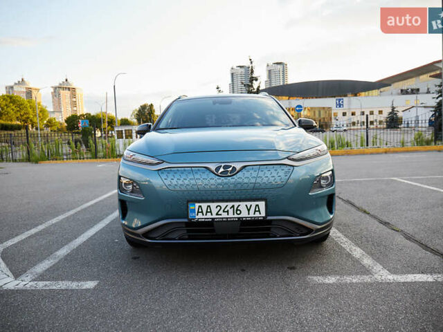 Синий Хендай Kona, объемом двигателя 0 л и пробегом 19 тыс. км за 34500 $, фото 10 на Automoto.ua