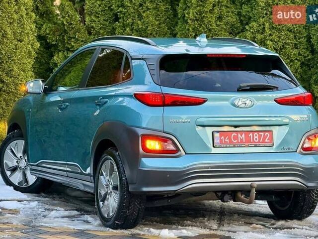 Синий Хендай Kona, объемом двигателя 0 л и пробегом 105 тыс. км за 17200 $, фото 11 на Automoto.ua