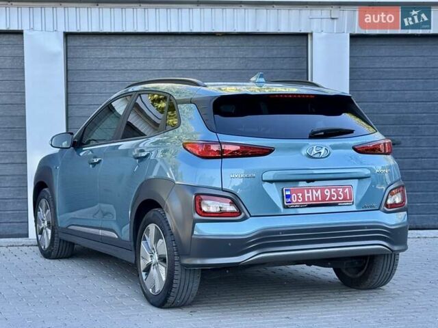 Синий Хендай Kona, объемом двигателя 0 л и пробегом 85 тыс. км за 17900 $, фото 16 на Automoto.ua
